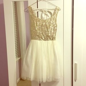 gorgeous short formal dress